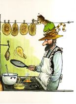 Findus Pfannkuchentorte Postkarte A 4